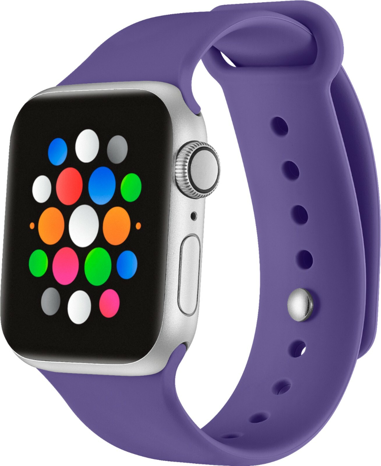 Modal- Silicone iWatch Band for Apple Watch 42mm 44mm – Ultra Violet