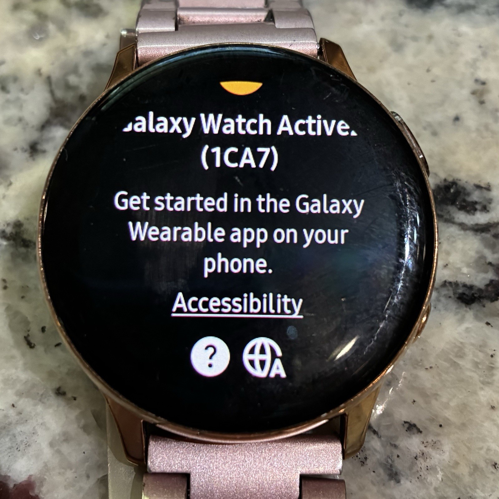 Samsung Galaxy Watch Active 2 Pink Gold