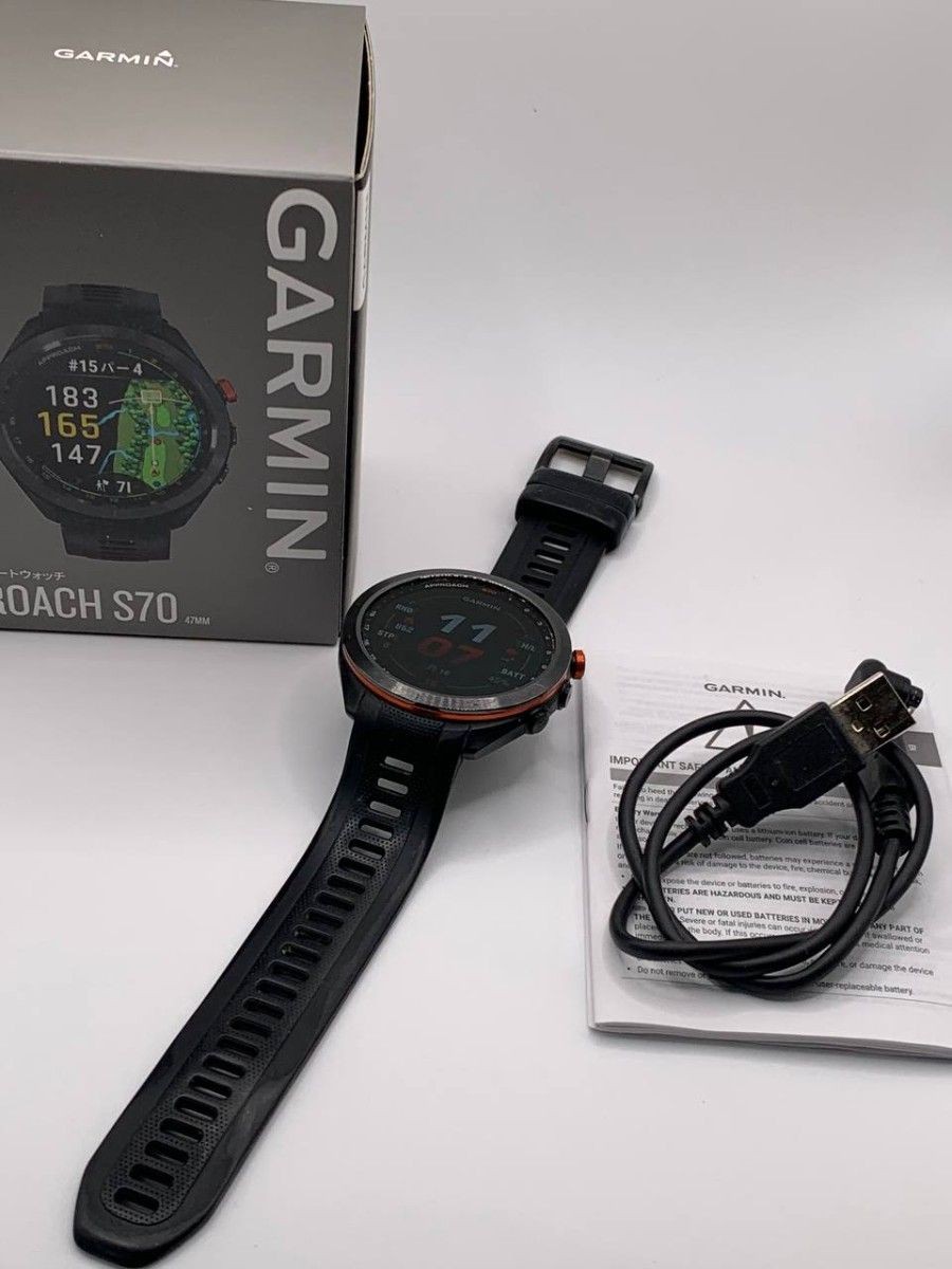 GARMIN Approach S70 Smartwatch GPS Pre-Owned Golf GPS Watch Golf Outdoor