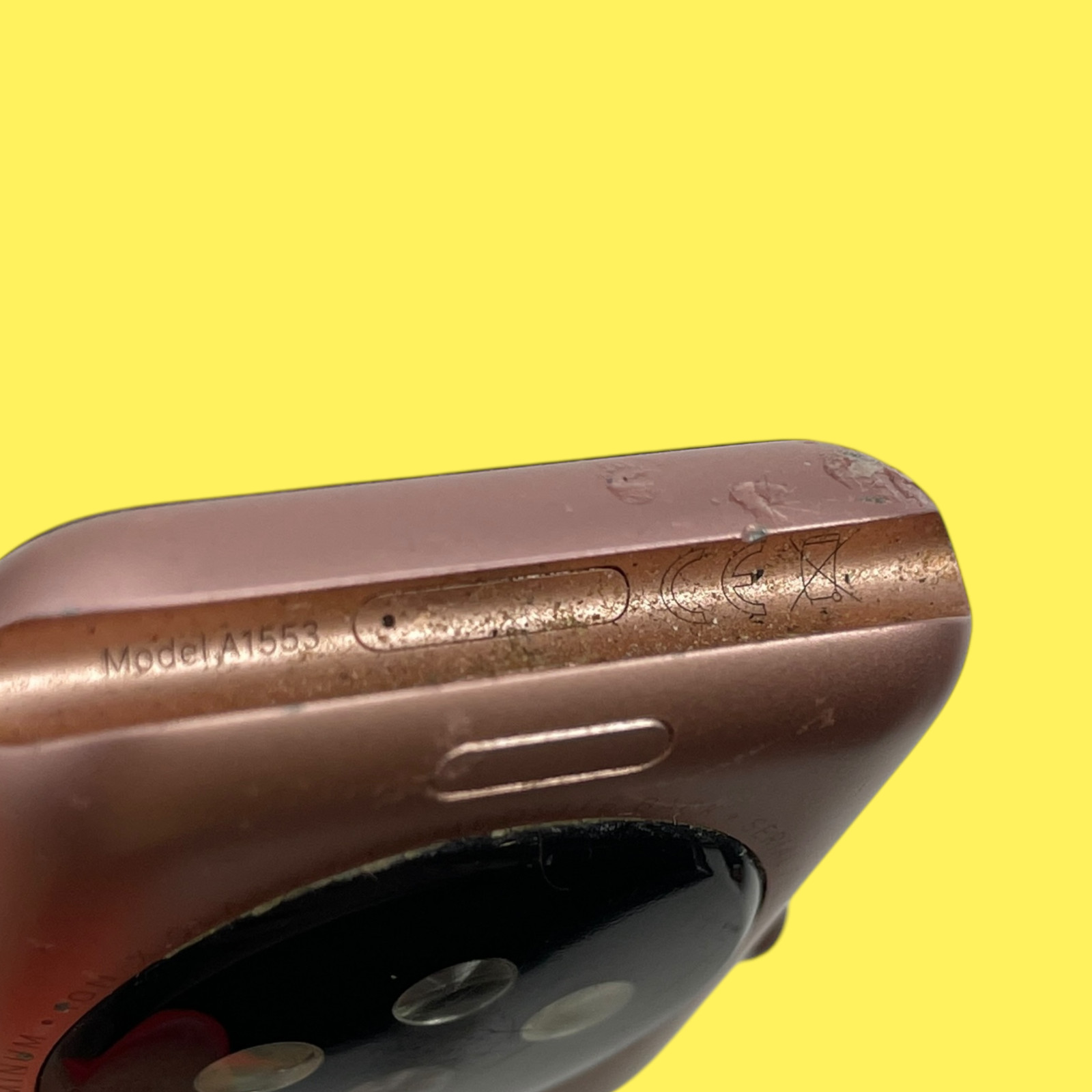 AS/IS LOT OF 3 Apple Watch 7000 Series Pink 38mm Model A1553 #9340 Z65/361