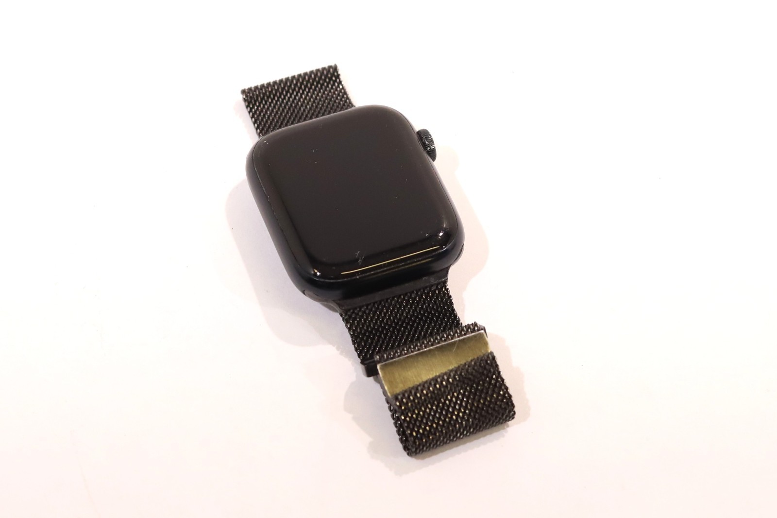 Apple Watch Series-7 45MM GPS+LTE WR-50M Midnight Milanese Loop Tested Working
