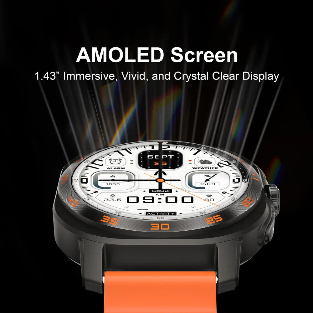 ⌚ ArgomTech SkeiWatch C62 AMOLED Smartwatch BT Call AI GPS Fitness