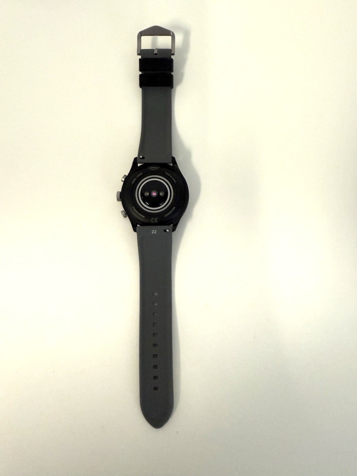 Fossil Sport Black Silicone Fitness Smartwatch FTW4019 – NEW