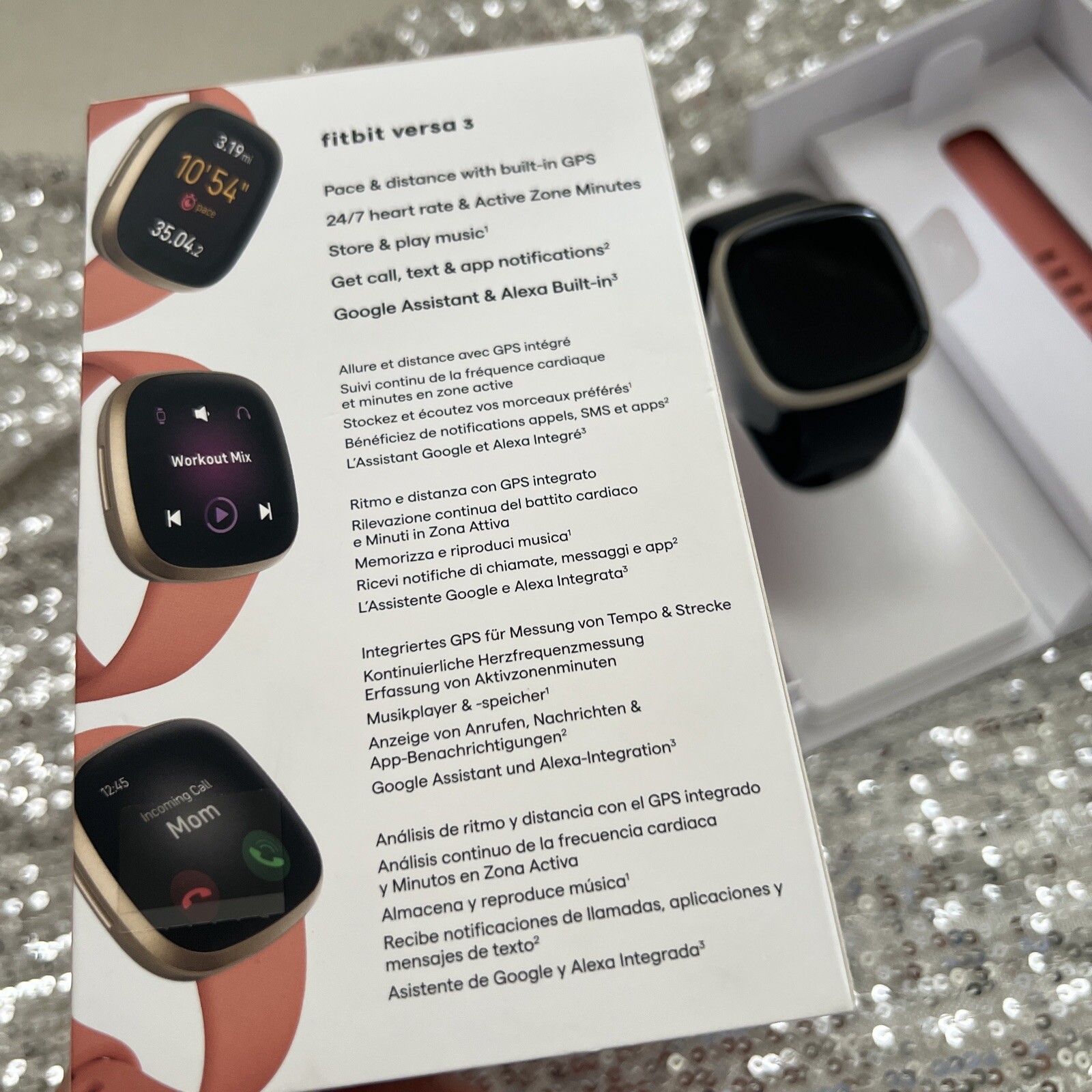 Fitbit Versa 3 Smart Watch + GPS