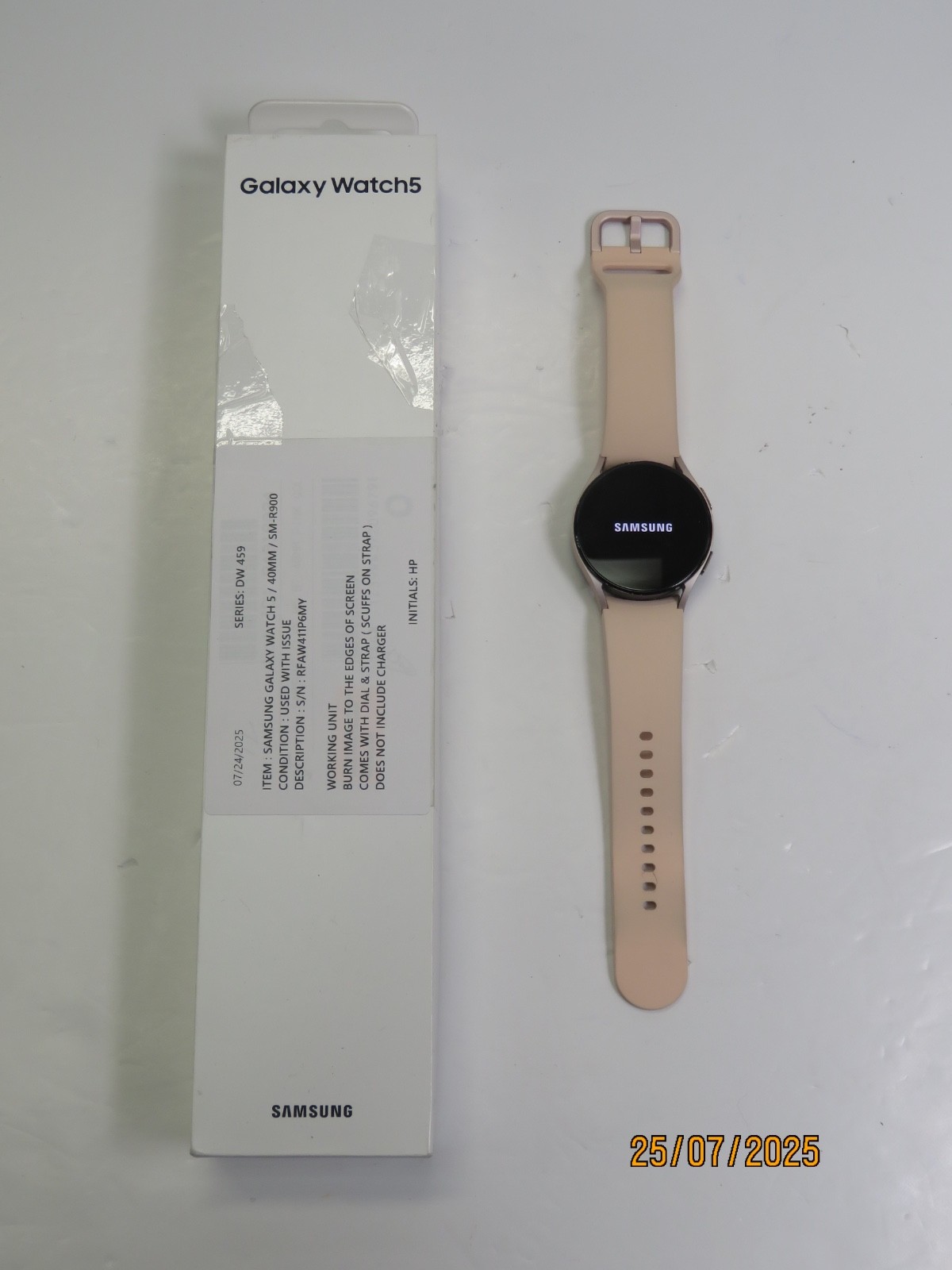Samsung Galaxy Watch5 40mm (SM-R900) Pink Gold Smartwatch [DW459]