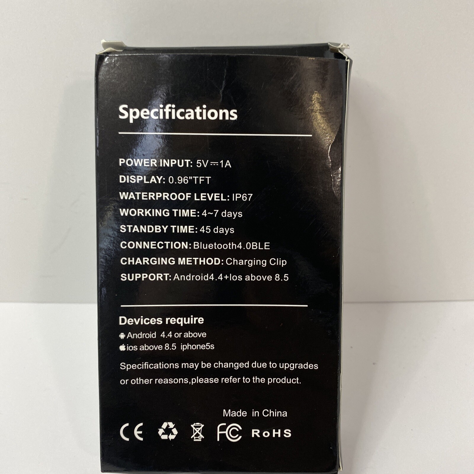 Elite Watch Smart Bracelet New in Box G-26