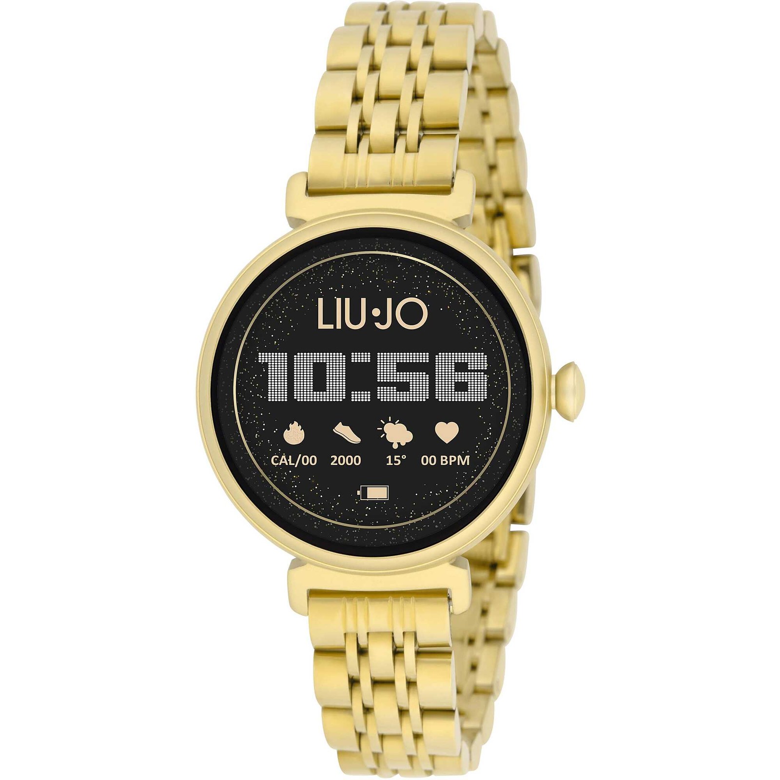 Smartwatch LIU JO LUXURY GLAM SWLJ157 Stainless Steel Golden Touchscreen