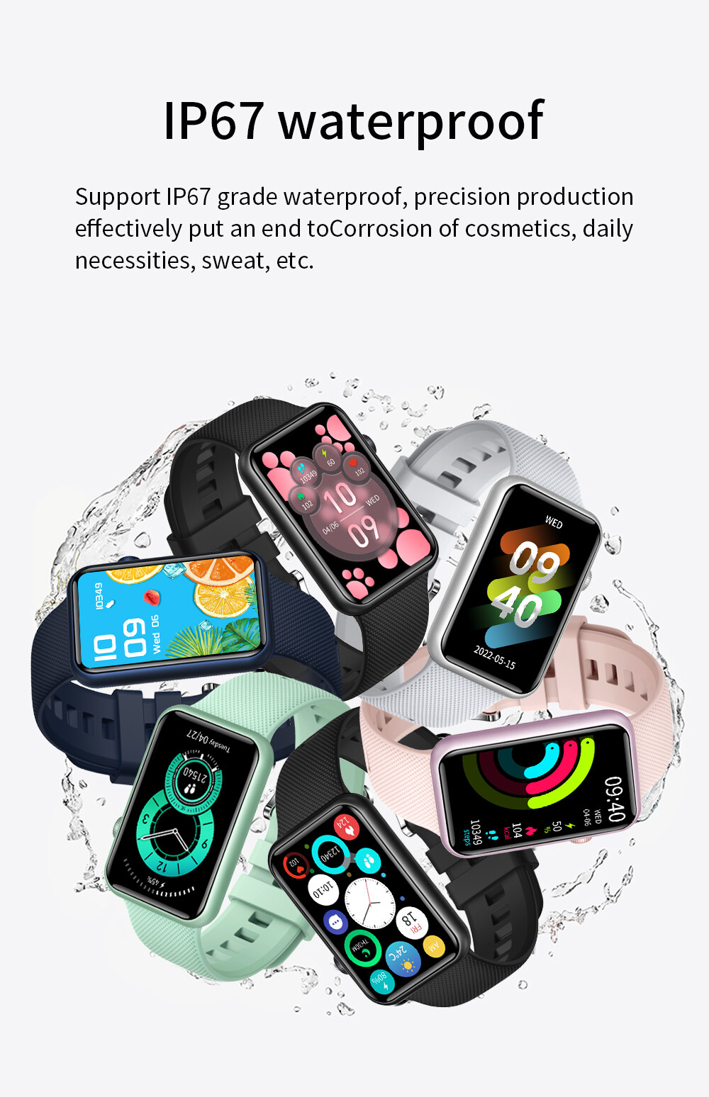 Bluetooth Call Smart Watch Women Men Sport Fitness Tracker Waterproof Smartwatch