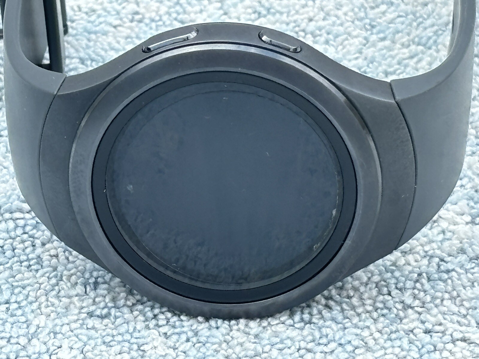 Samsung Gear S2 Stainless Steel 316L Black Or Dark Grey Case EP-OR720