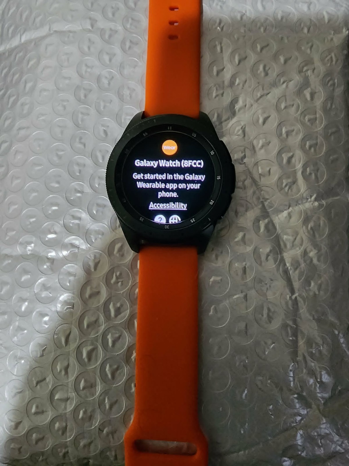samsung galaxy watch SM-R810 stainless steel Wi-Fi, bluetooth