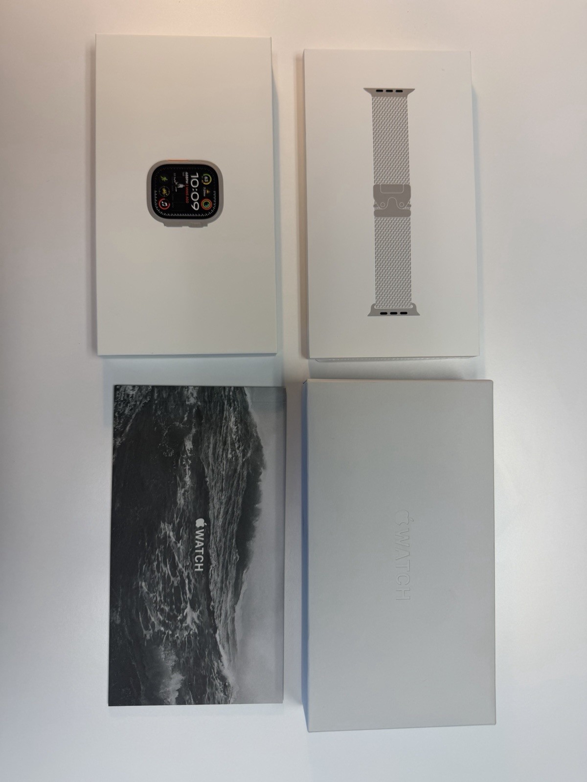 Apple Watch Ultra 2 49mm Titanium Band With Extras