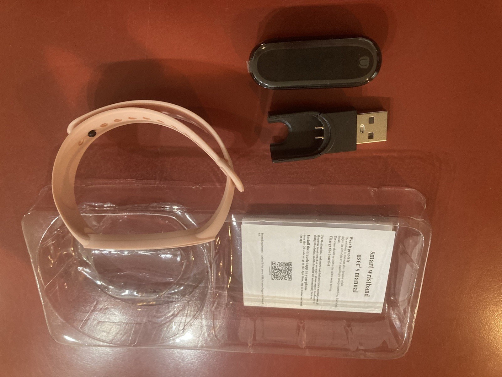 Smart Band 8 W/Charging Clip New Bluetooth 4.0 BLE Android 4.4 & Ios Above 8.5.
