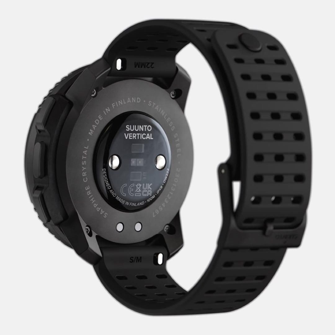 SUUNTO Vertical SS050862000 Black Smartwatch 22 mm Sapphire Crystal