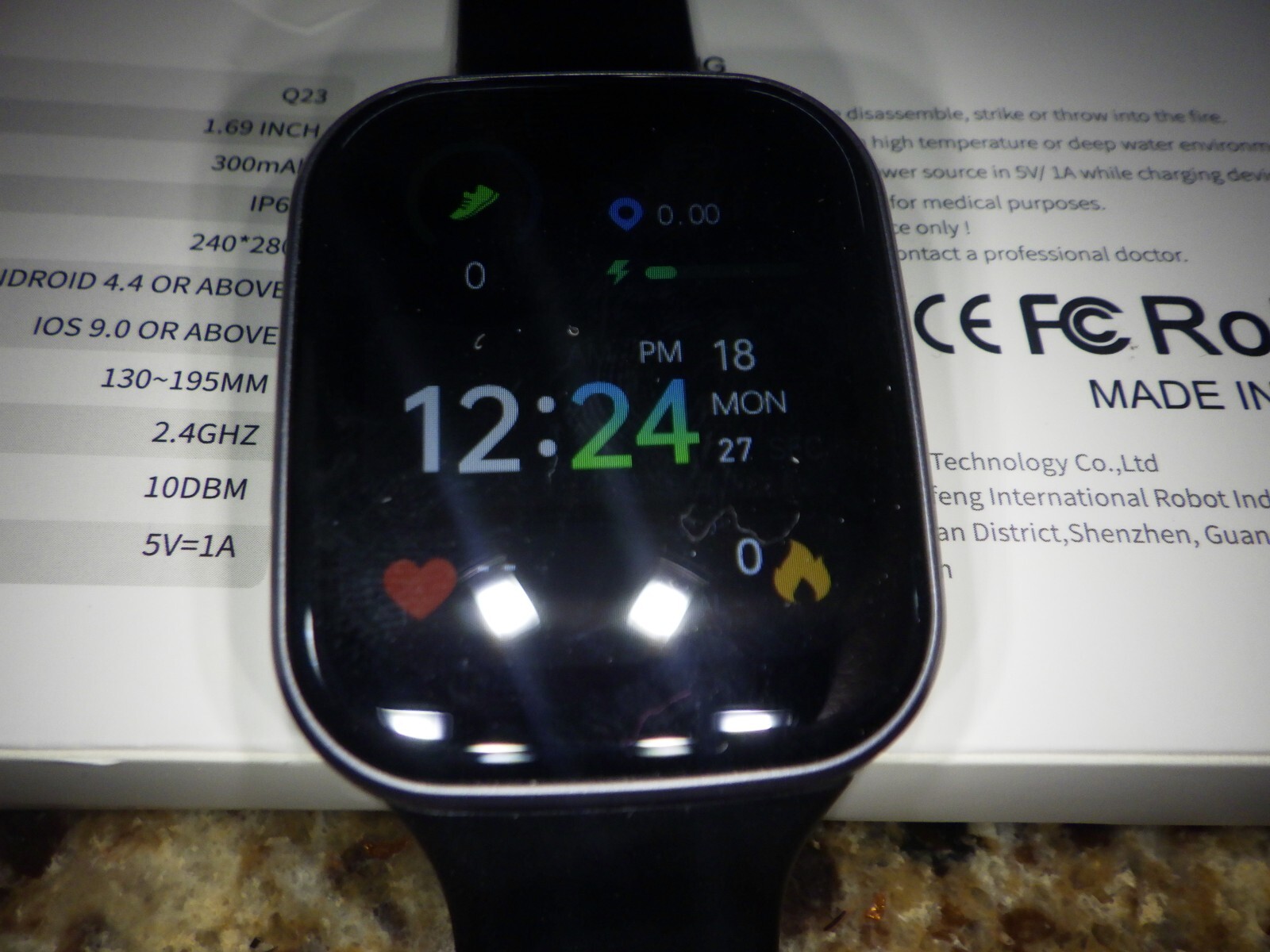 Smart Watch, Fitness Tracker for Men Women, 1.69 Inch Fitness Watch