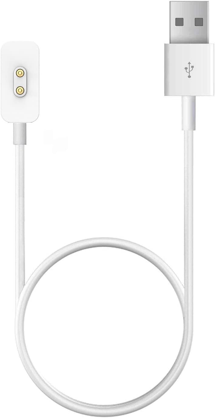 Charger Cable Replacement for Xiaomi Mi Band 9/Band 8/Redmi Watch 3/4/5 (White)