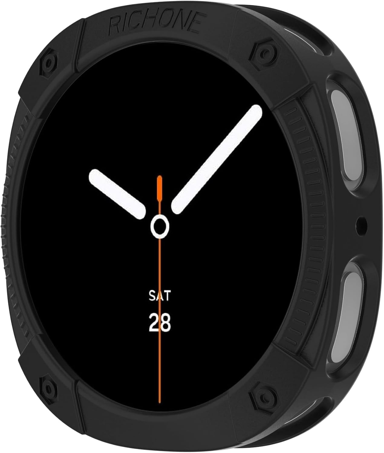 Rugged Bumper Case For Samsung Galaxy Watch 8 44mm Military Grade Durable Cover