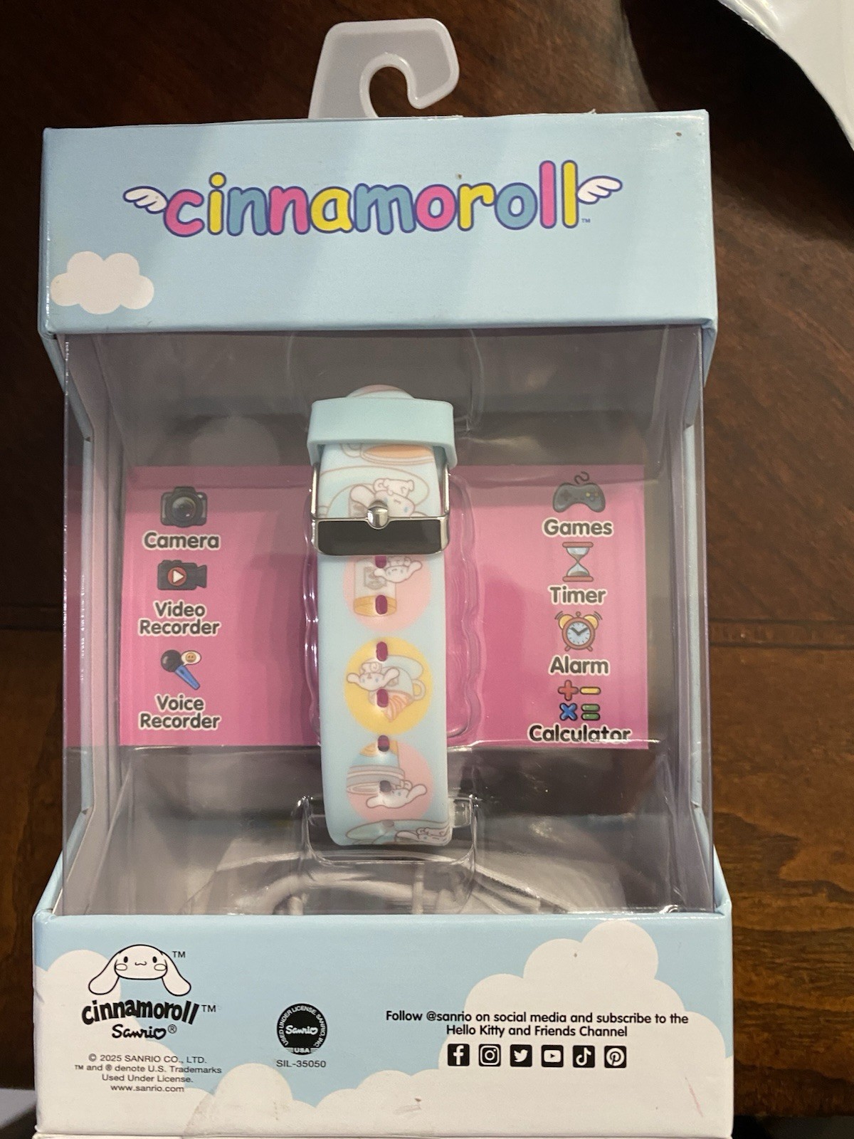 Smartwatch Kids Cinnamoroll Touch Screen – Camera – Games – Voice Recorder New!