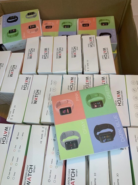 BUNDLES 35 Pcs Fitness Tracker, Smart Watch for Android Phones iPhone Compatible