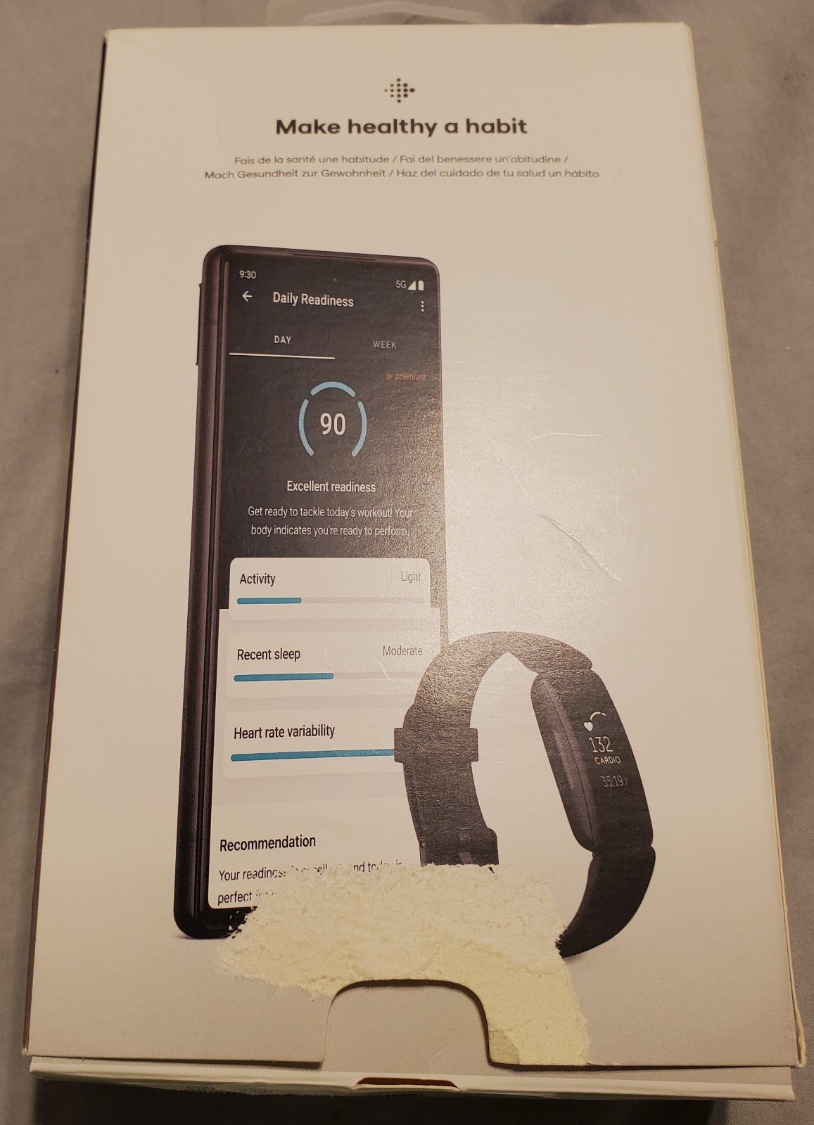 FITBIT ~ INSPIRE 2 ~ SMARTWATCH – FITNESS TRACKER + HEART RATE – New / Open Box