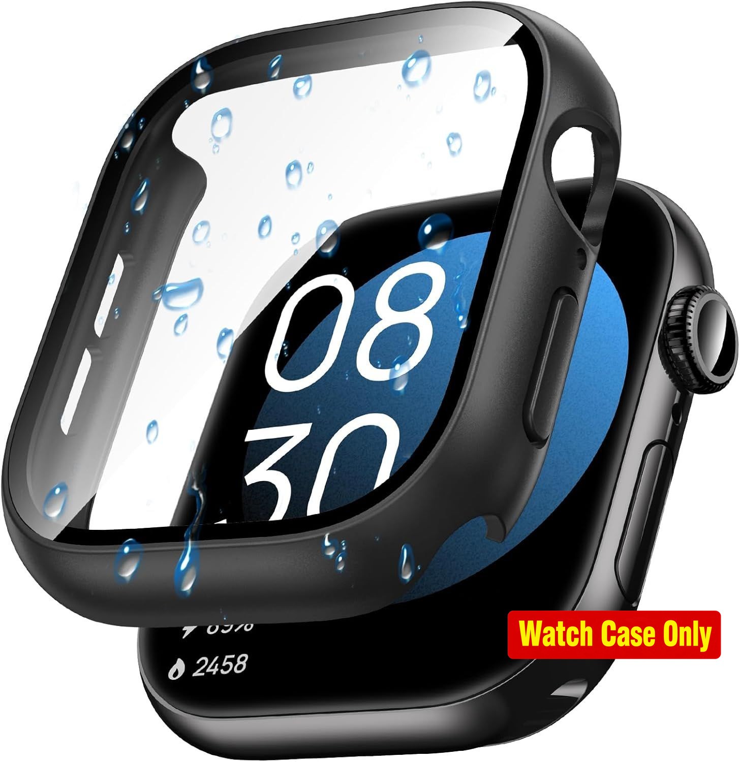 IP67 Waterproof Case with Glass for Apple Watch Series 11 42mm, Anti-Fog, 9H Tem