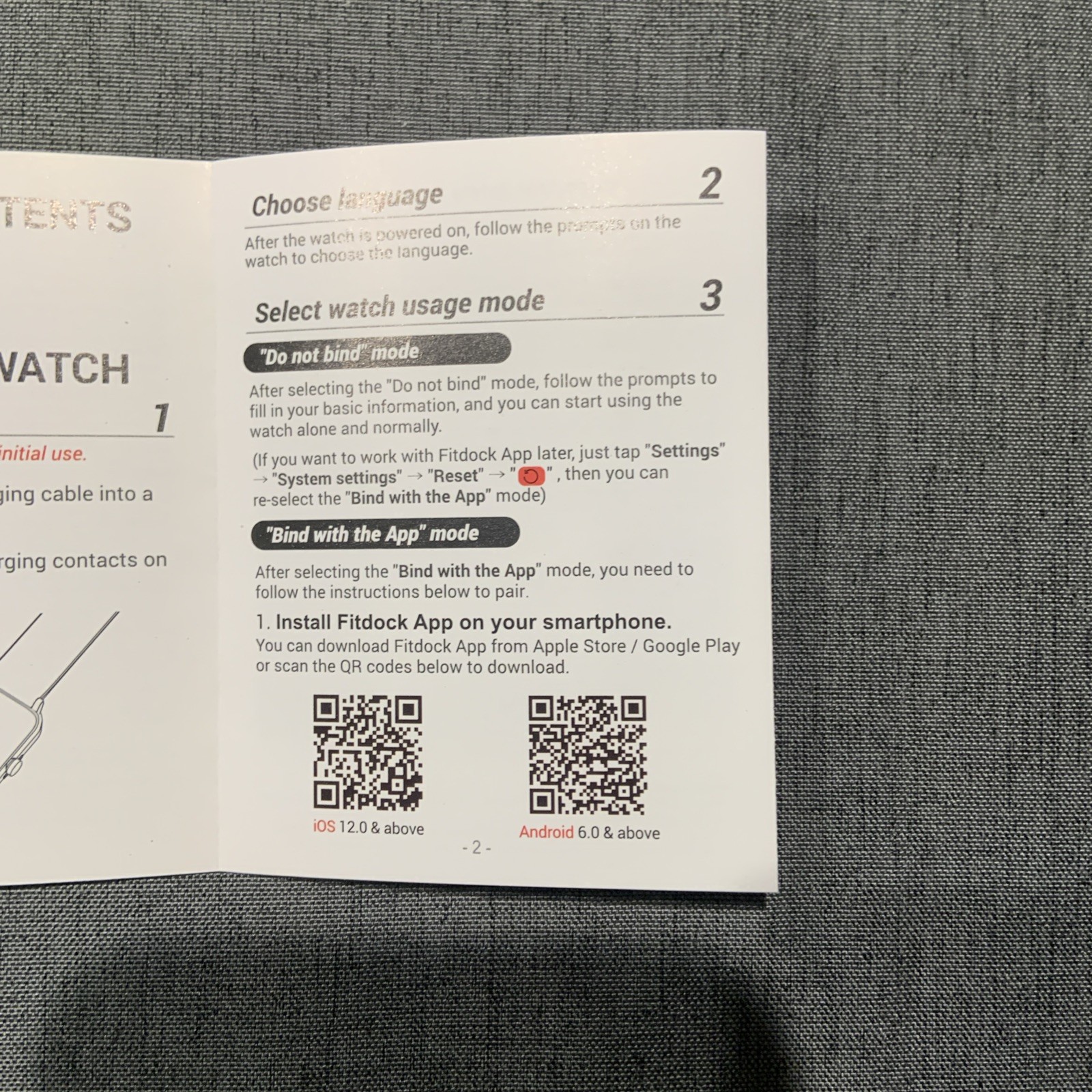 Daviko Smart watch Simple step count iOS/Android with or without app used