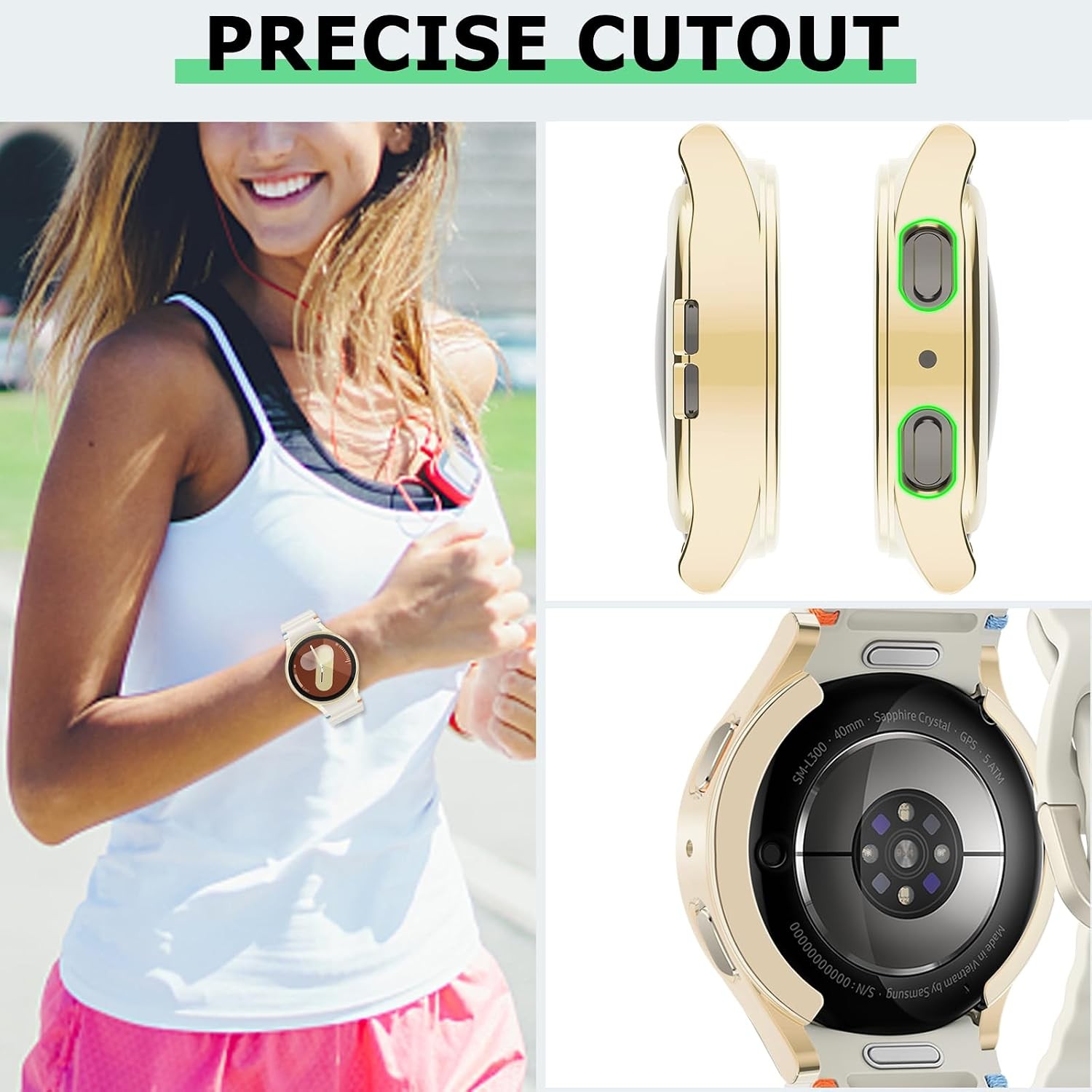16 Colorful TPU Protective Bumper Cases for Samsung Galaxy Watch 7 40mm – 16 Pac