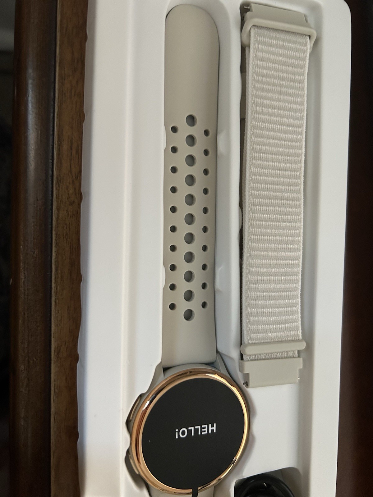G53 Smart Watch with Fitness Tracker Band Beige