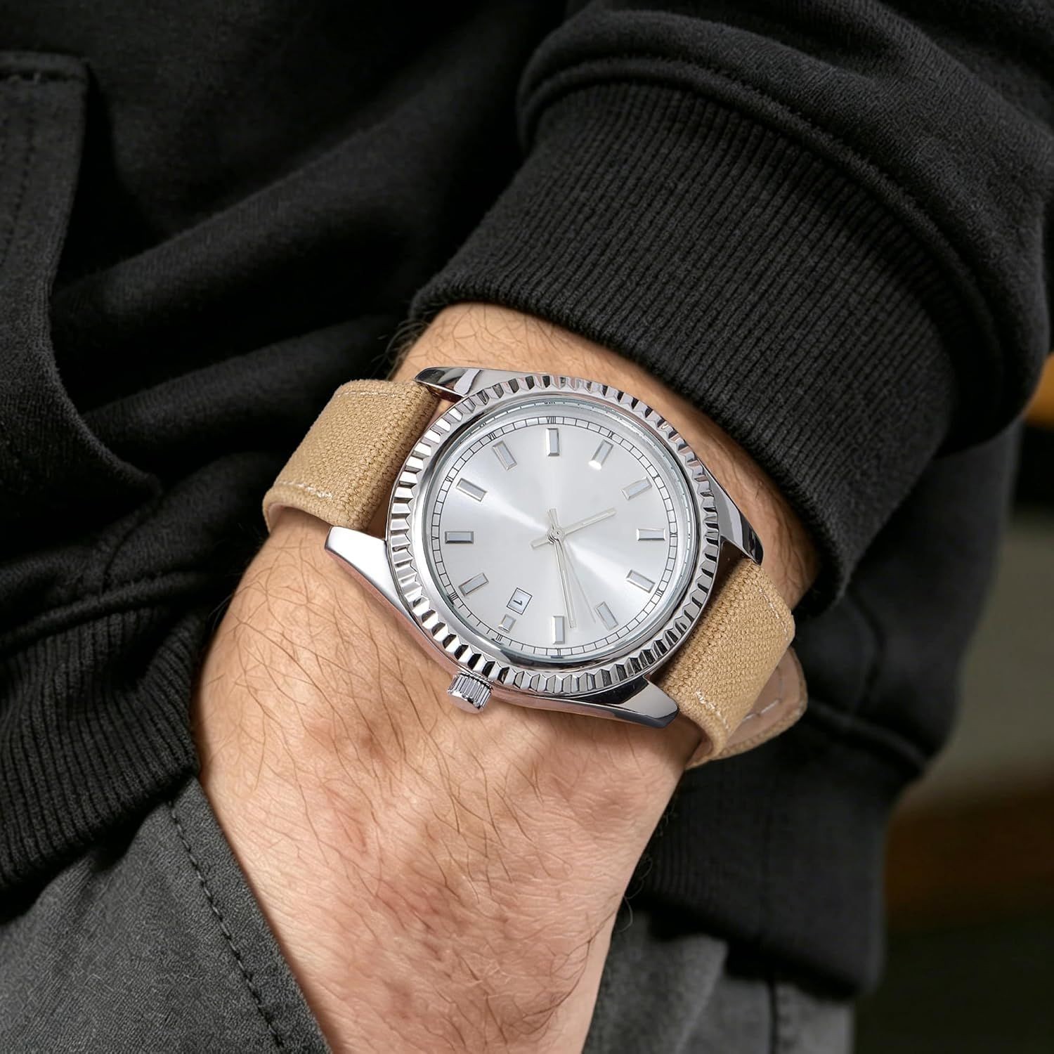 Strap Only For Military Watch 20mm/22mm Canvas Quick Release