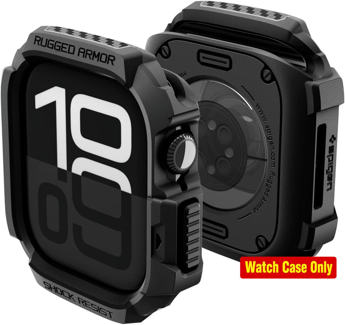 Rugged Armor Case for Apple Watch Series 11/10 42mm Durable TPU Shock Proof