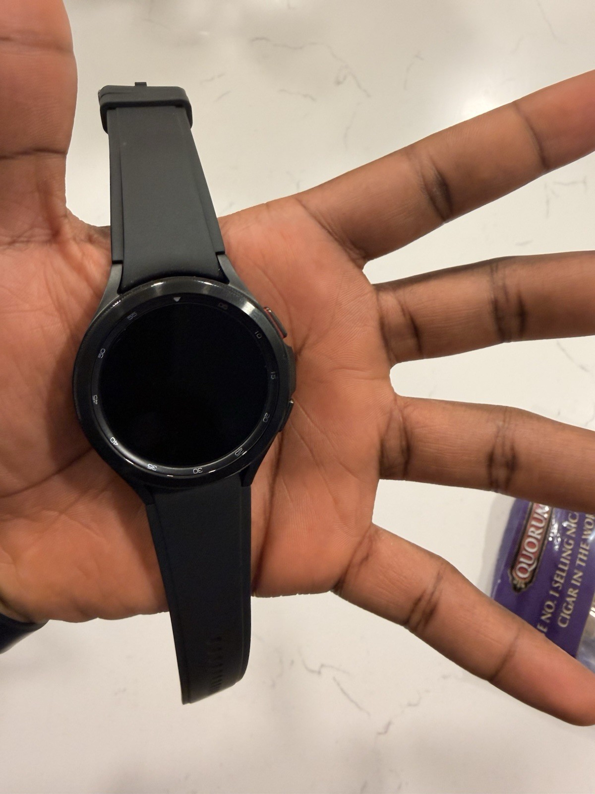 Samsung Galaxy Watch 4 Classic 42mm Bluetooth Black Smartwatch SM-R880NZKAXAA