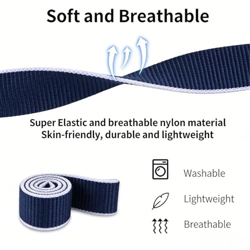 2 Pack Nylon Strap Compatible with Garmin Fenix 8 51mm and Epix Pro Sport Men Wo