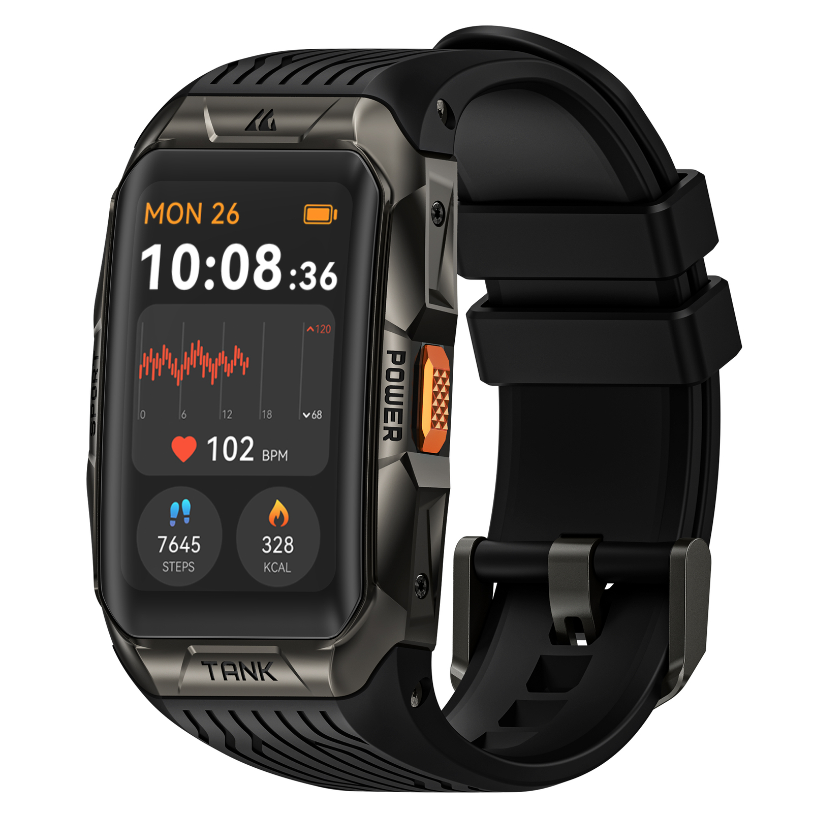 KOSPET TANK X2/X2U GPS Smart Watch Men Smart Watch Waterproof 290mAh Battery