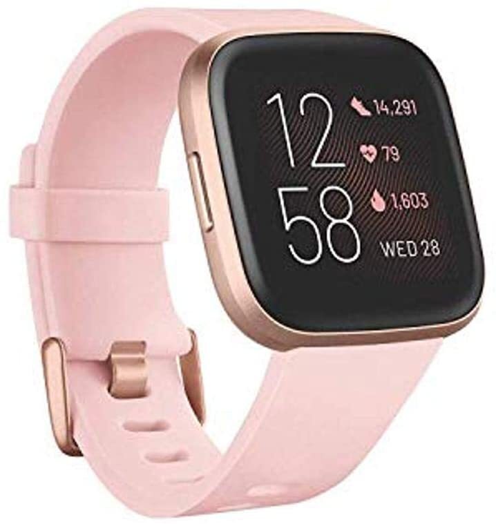 Fitbit Versa 2 Health and Fitness Smartwatch with Heart Rate, Music