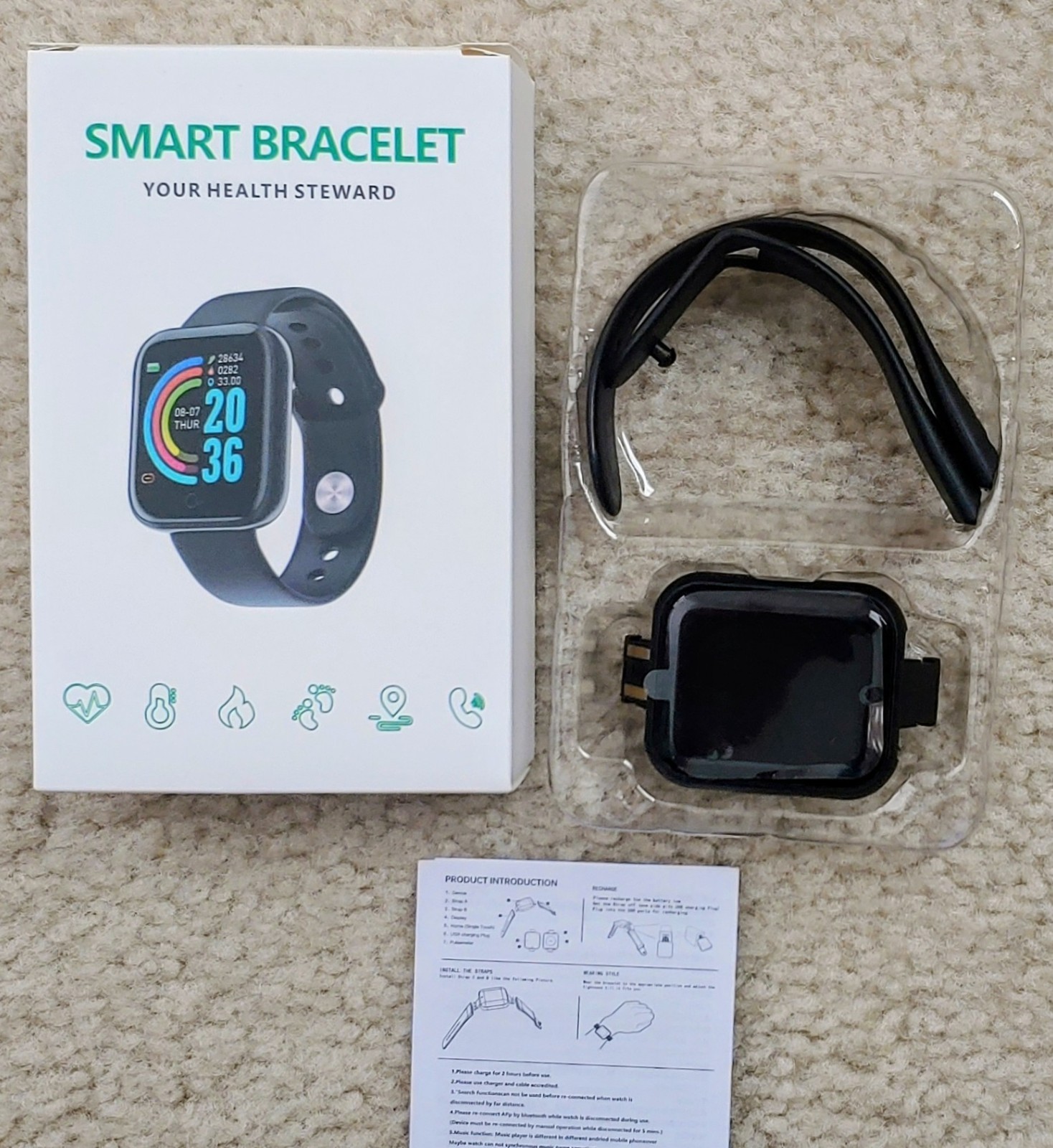 Your Health Steward Smart Bracelet