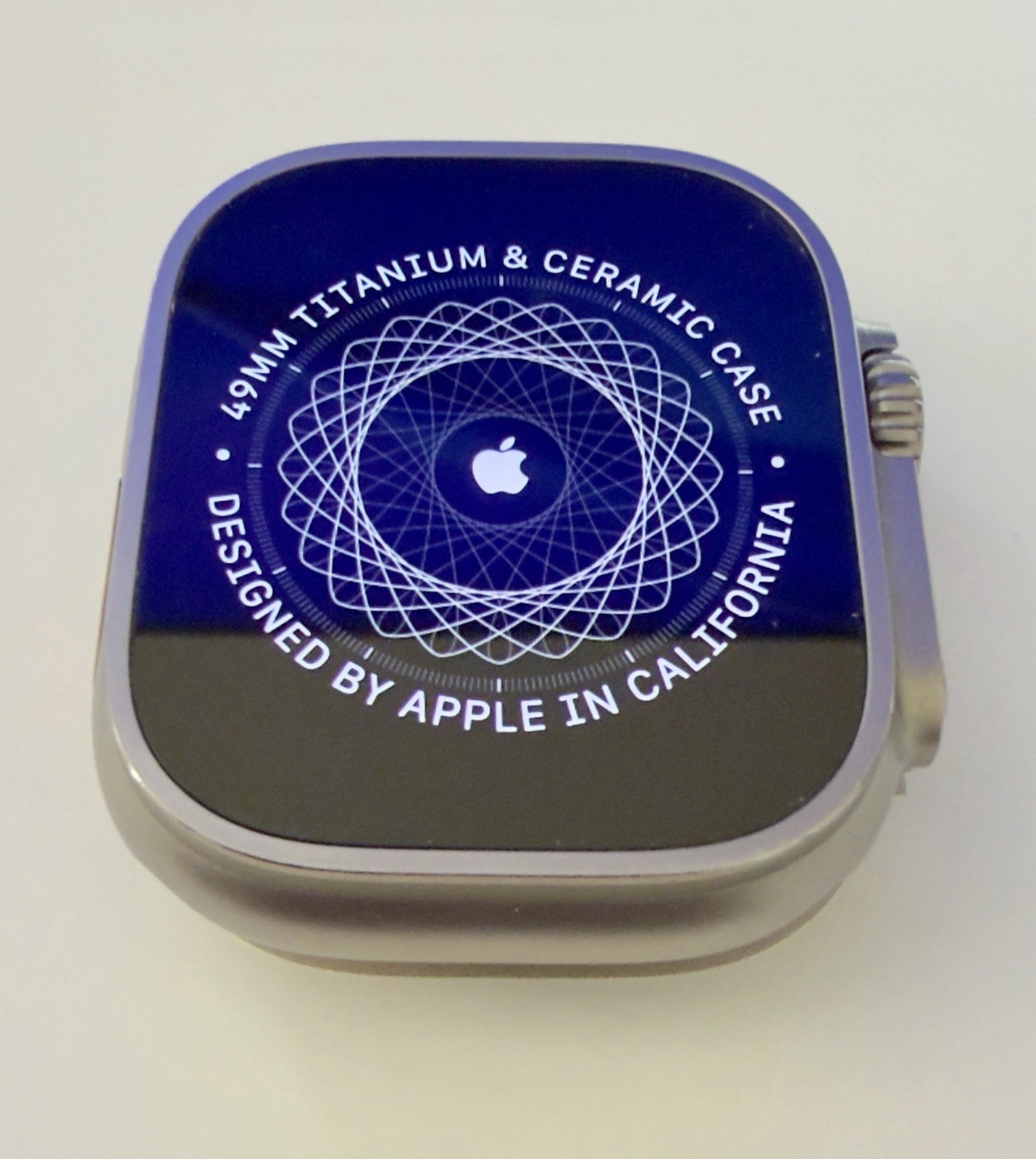 Apple Watch Ultra 49mm titanium – NO BAND (titanium case Only)