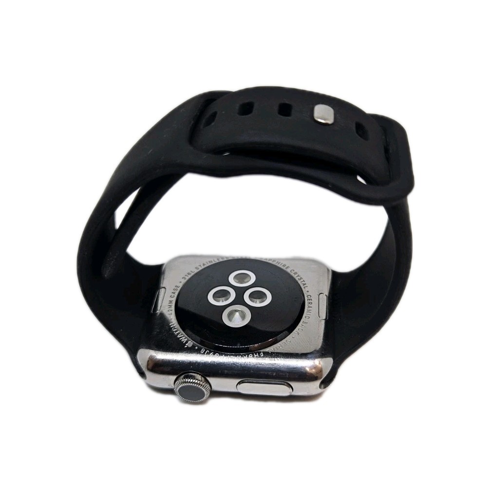 Apple Watch 1st Gen 42MM A1554 Silver Smartwatch- Grade A+ #47253-2