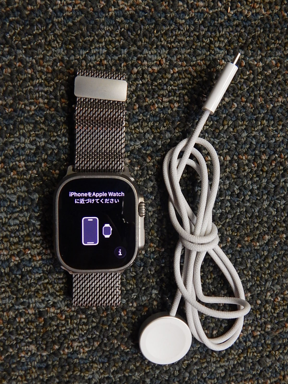 Apple Watch Ultra 49mm Titanium Case Metal Band (WiFi Only?)