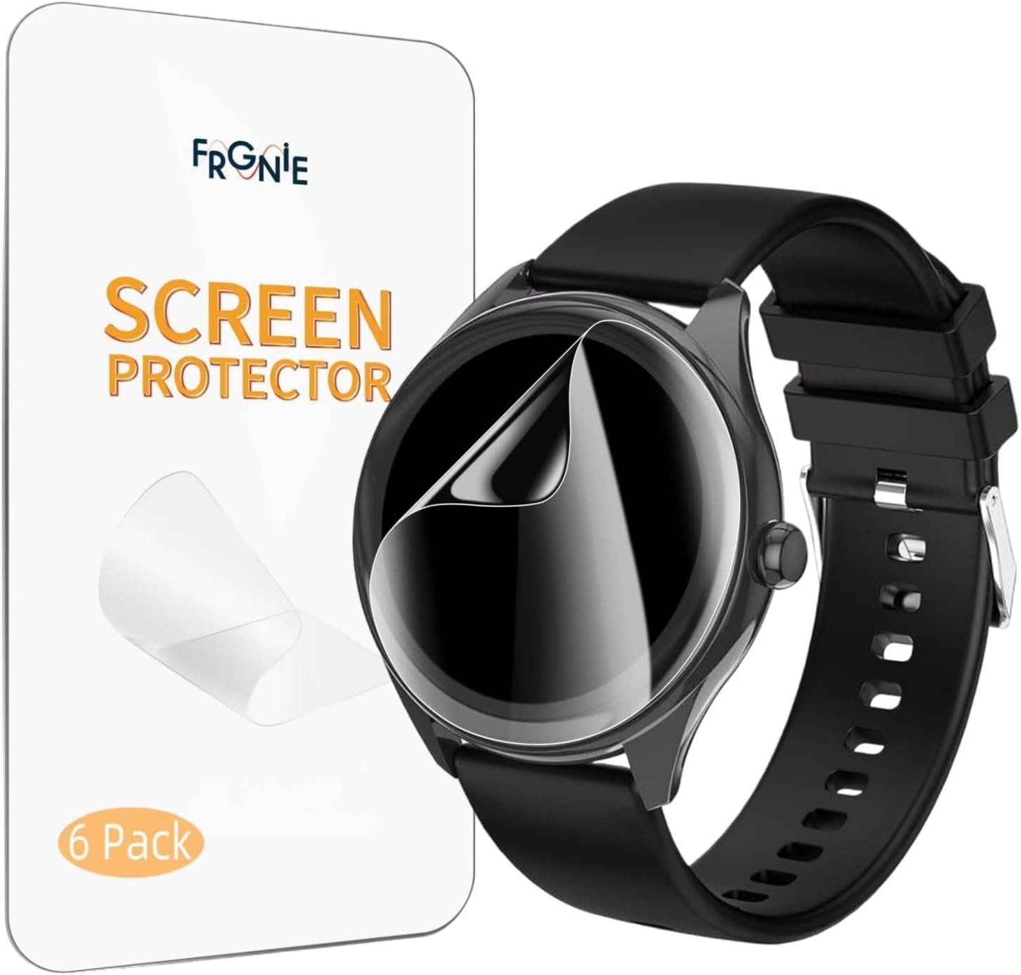 HD Clear TPU Film Screen Protector 6 Pack for DIVOAZBVO Smart Watch 1.39