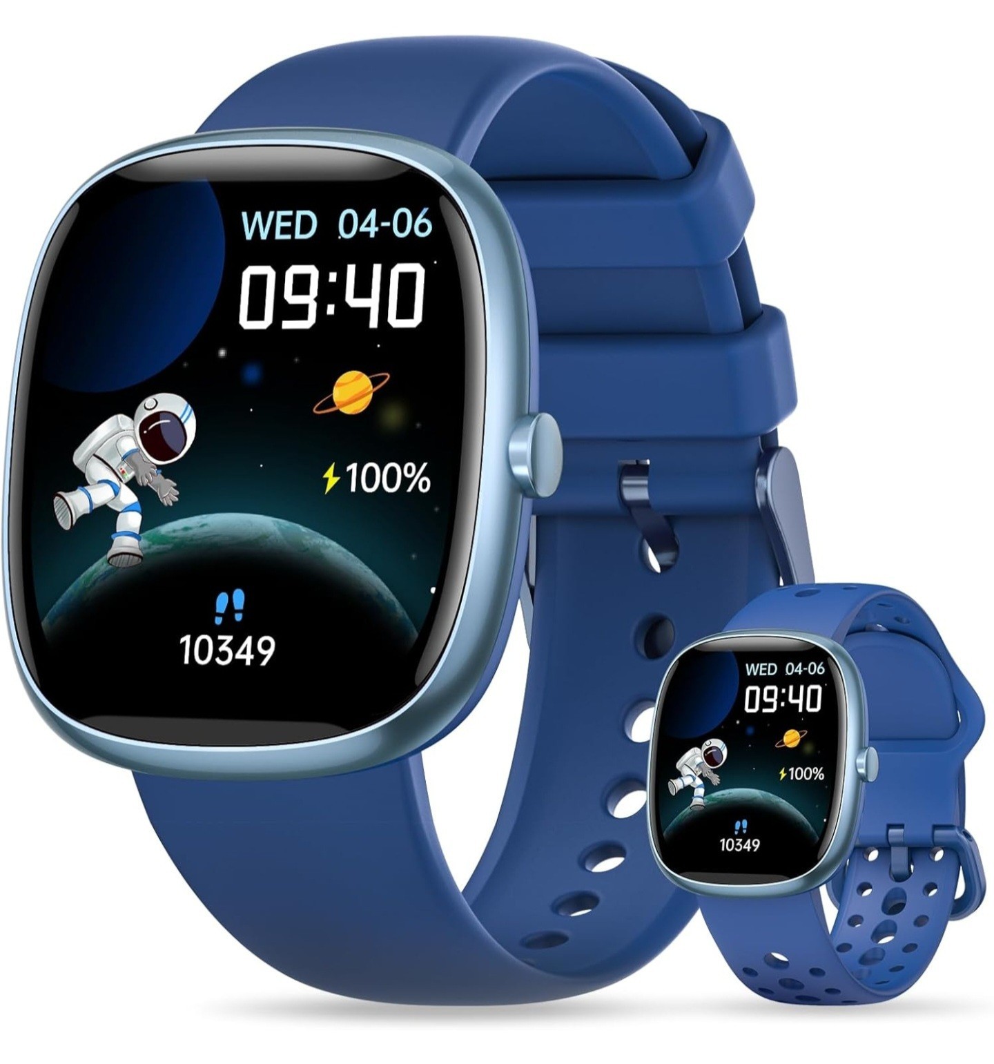 Smart Watch for Kids Heart Rate Sleep Monitor Pedometer, Music Play, 20 Games