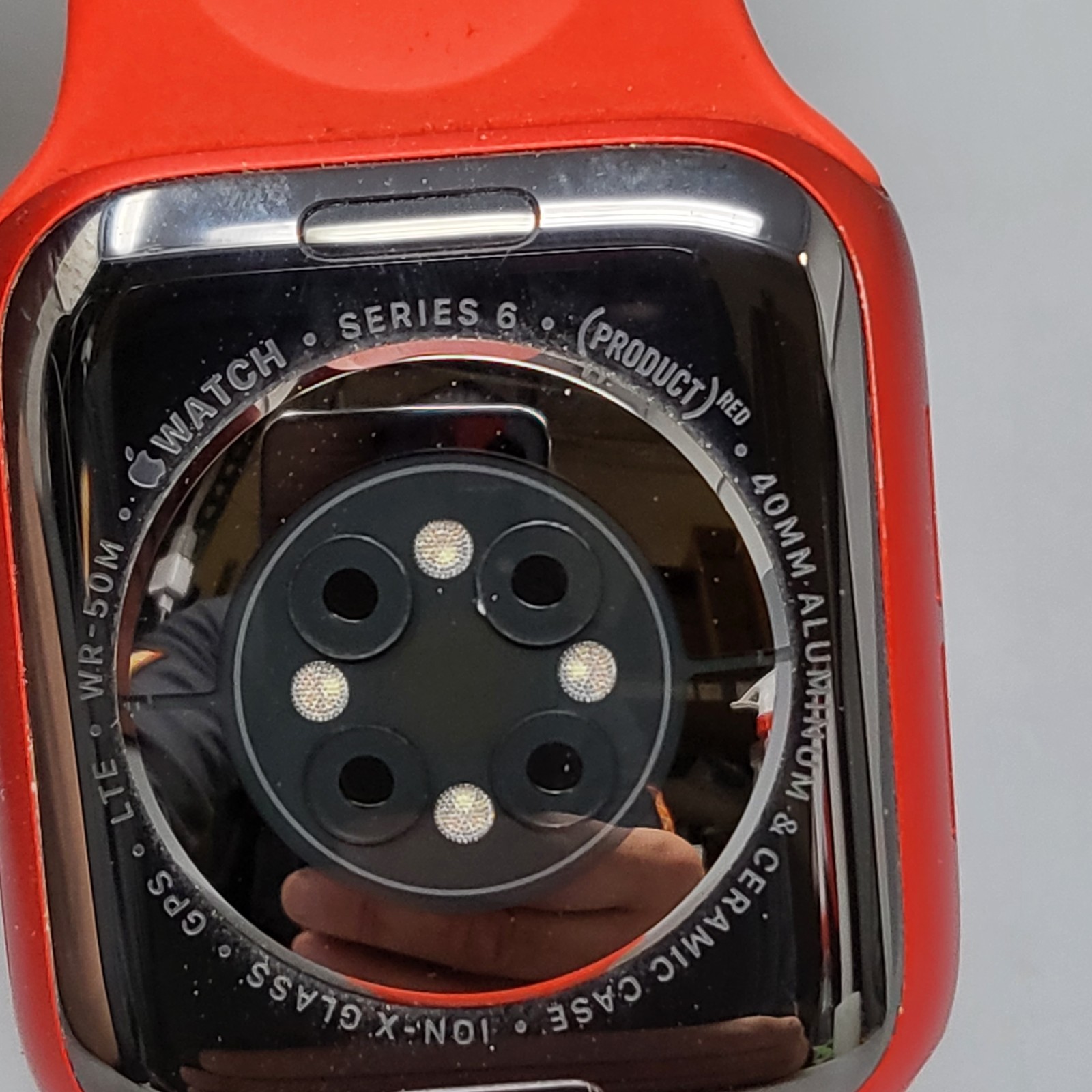 Apple Watch Series 6 40mm (PRODUCT) RED GPS + Cellular Good Condition