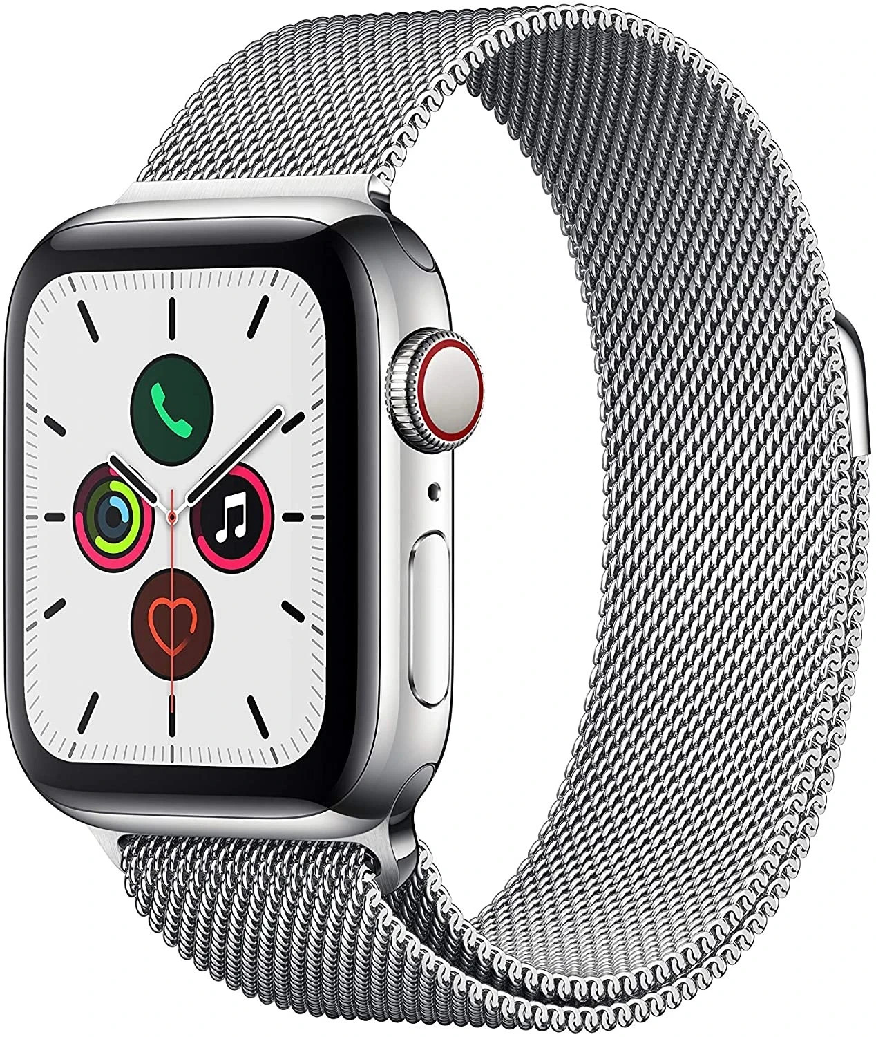 Apple Watch Series 5 – Stainless Milanese Loop 40MM – Model A2094