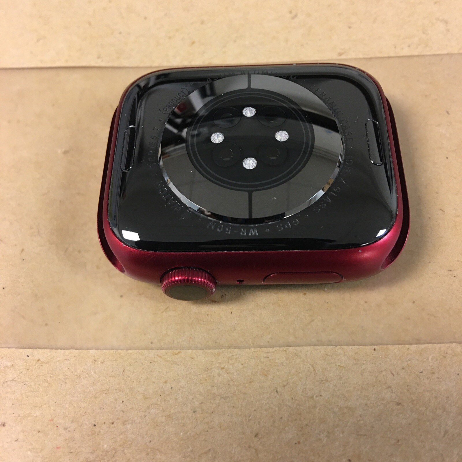 Apple Watch Series 7 45mm Red Case (GPS + Wi-Fi) (MKN93LL/A)