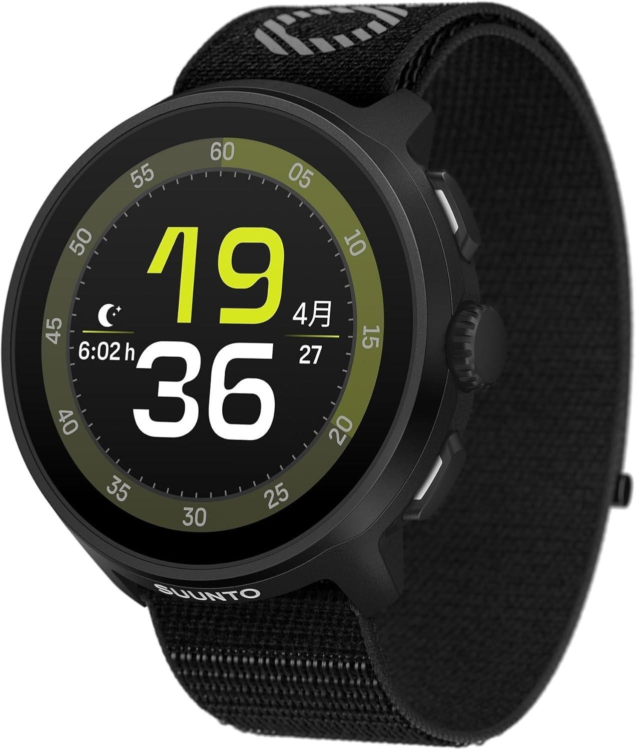 SUUNTO Running Watch 4 SERIES AMOLED Display Metal Bezel 50m Waterproof Japan🔥