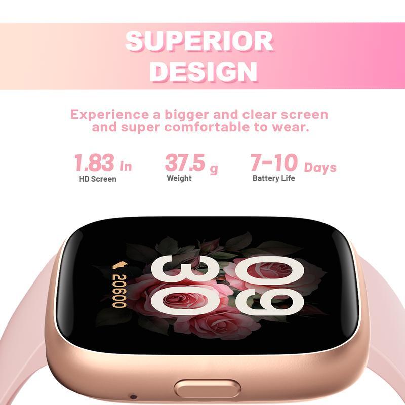 TOOBUR Multifunctional Touch Screen Smartwatch Fitness Tracker
