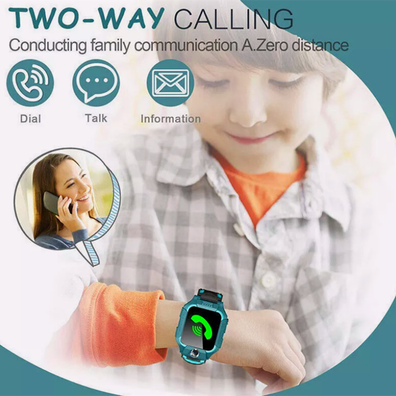 Kid’s Smart Watch For Boys/Girls Waterproof GPS SOS Smart watch iOS/ Android