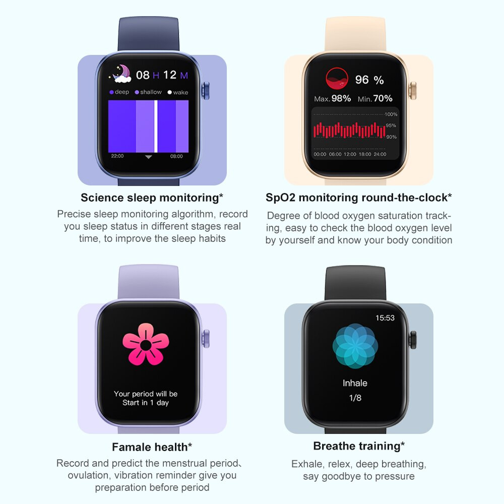 P71 Voice Calling Smartwatch Men Health Monitoring IP68 Waterproof Smart Notific