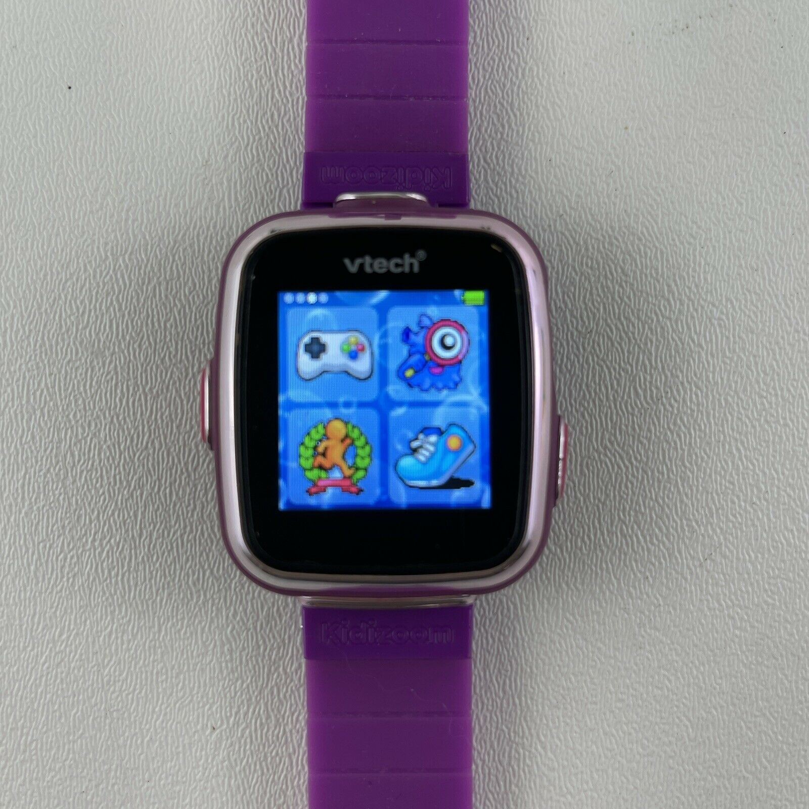 Vtech Kidizoom Smart Watch #1716 Interactive Games Camera & Video ~ Tested Works