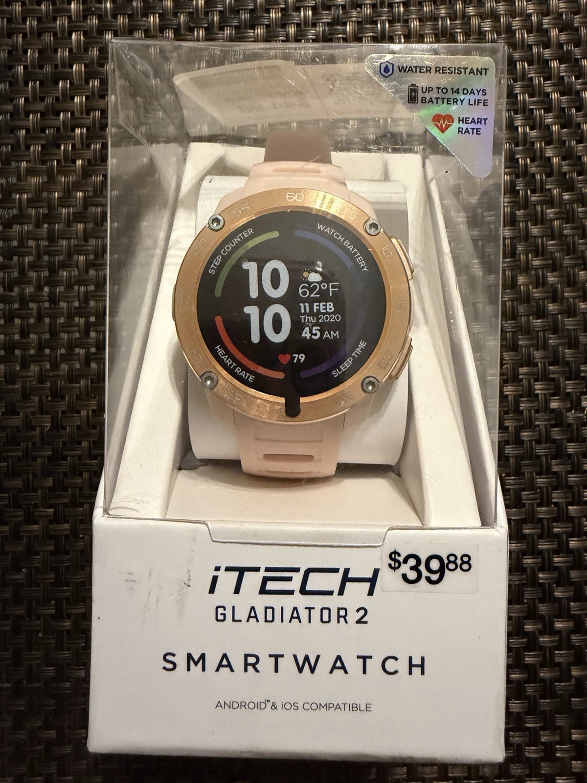 iTech Gladiator 2 Smartwatch (Round Face)