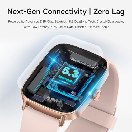 HD Smart Watch for Women – 1.85” Fitness Tracker, Heart Rate, Sleep Monitor, IP6