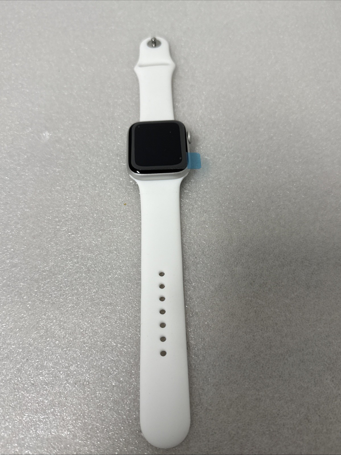 Apple Watch Series 6 44mm GPS + Cellular Silver Aluminum White Sport Band #6